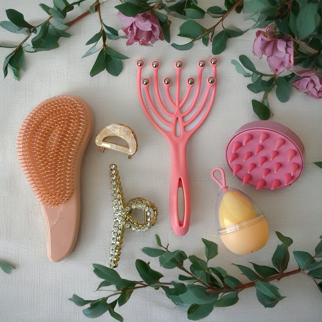 9-in-1 Beauty & Self-Care Set Hair & Makeup Accessories
