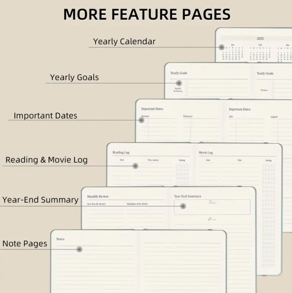 Aesthetic Pink Planner Box