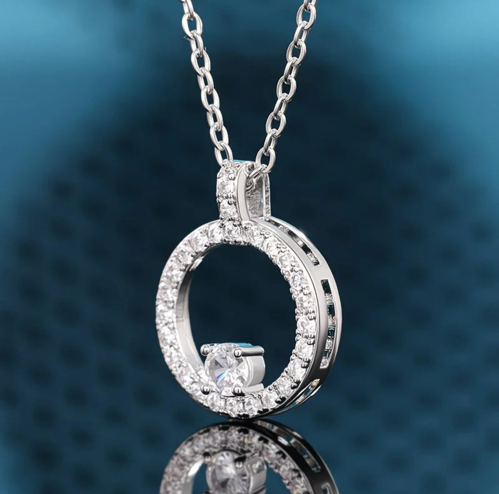 Elegant Sparkle Set ✨ Necklace + Earrings Duo