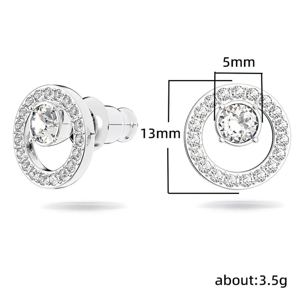 Elegant Sparkle Set ✨ Necklace + Earrings Duo