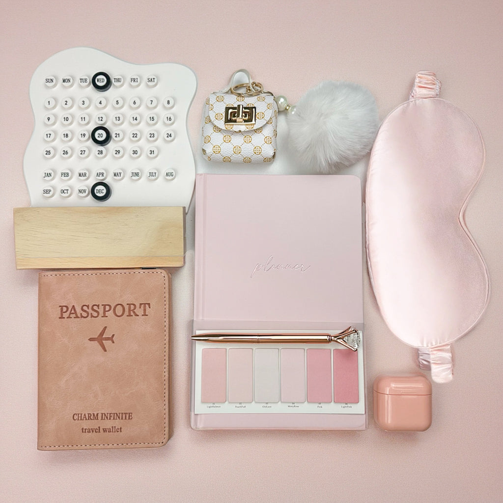 Aesthetic Pink Planner Box